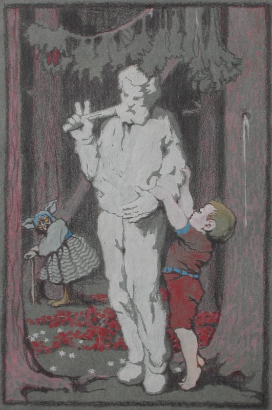 Versteinerter Mann